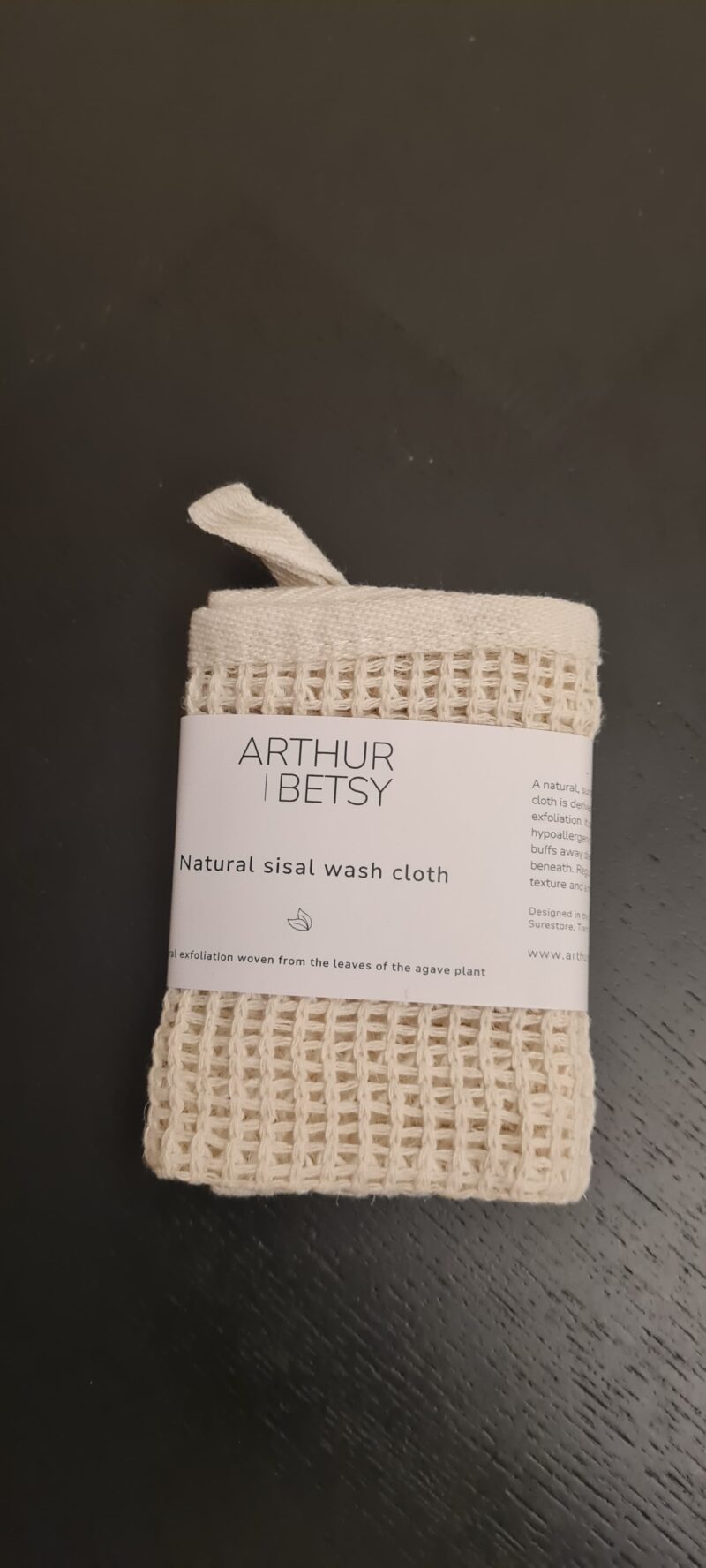 Natural Sisal Wash Cloth