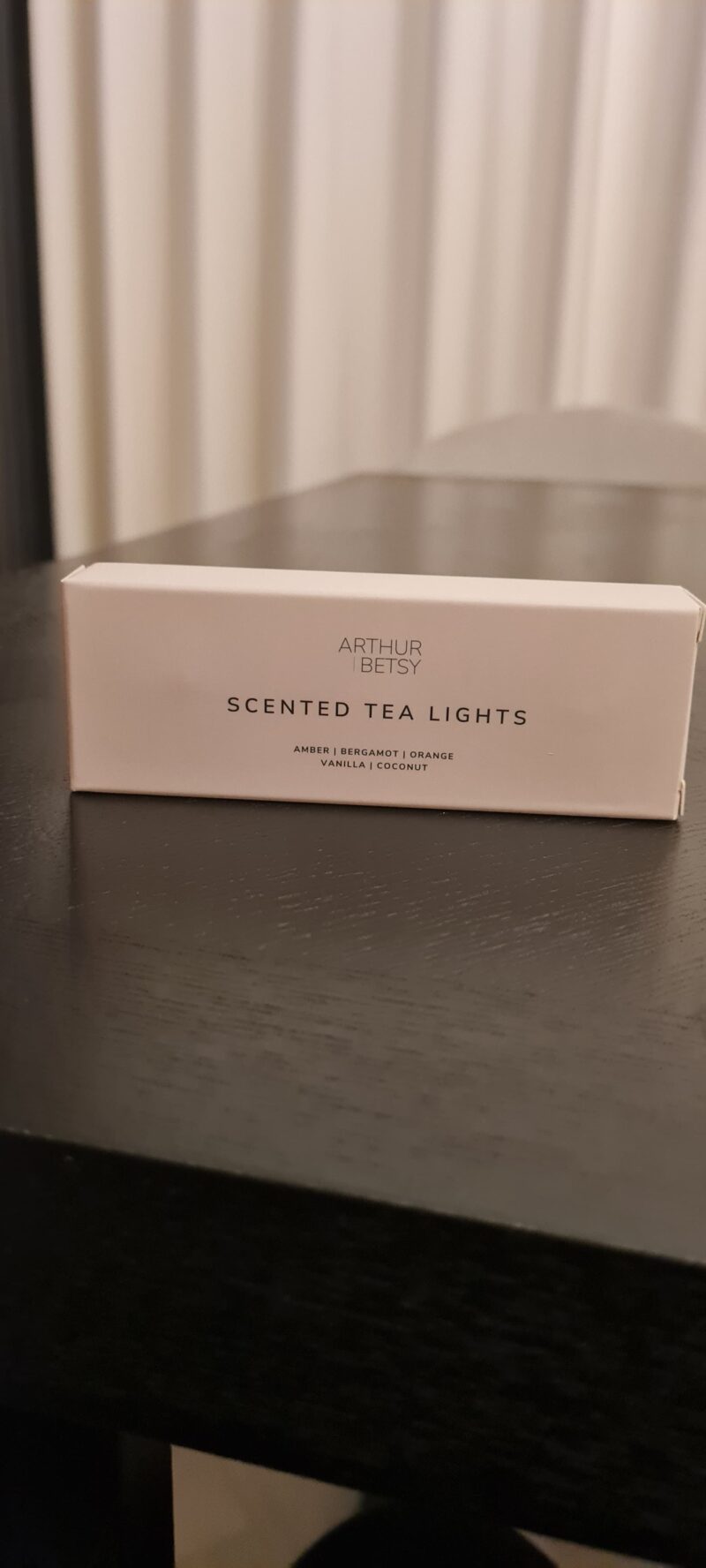 Scented Pack of 3 Tea Lights